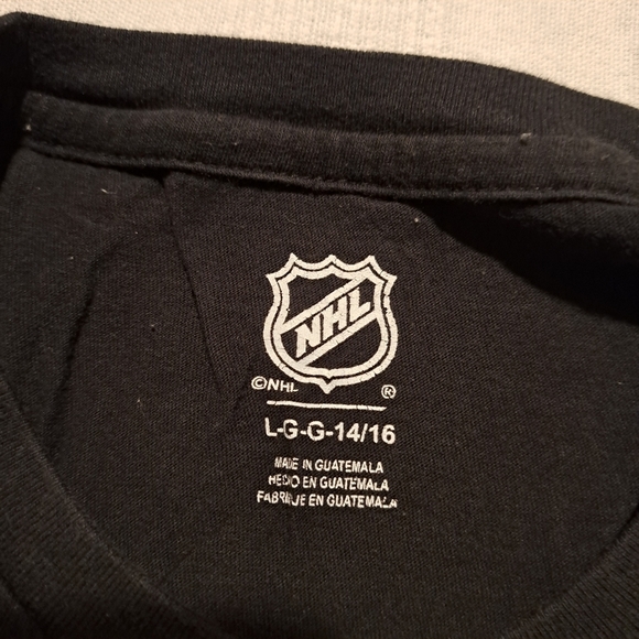 Philadelphia Flyers boys size large or 14/16 long sleeved black shirt - Picture 3 of 4